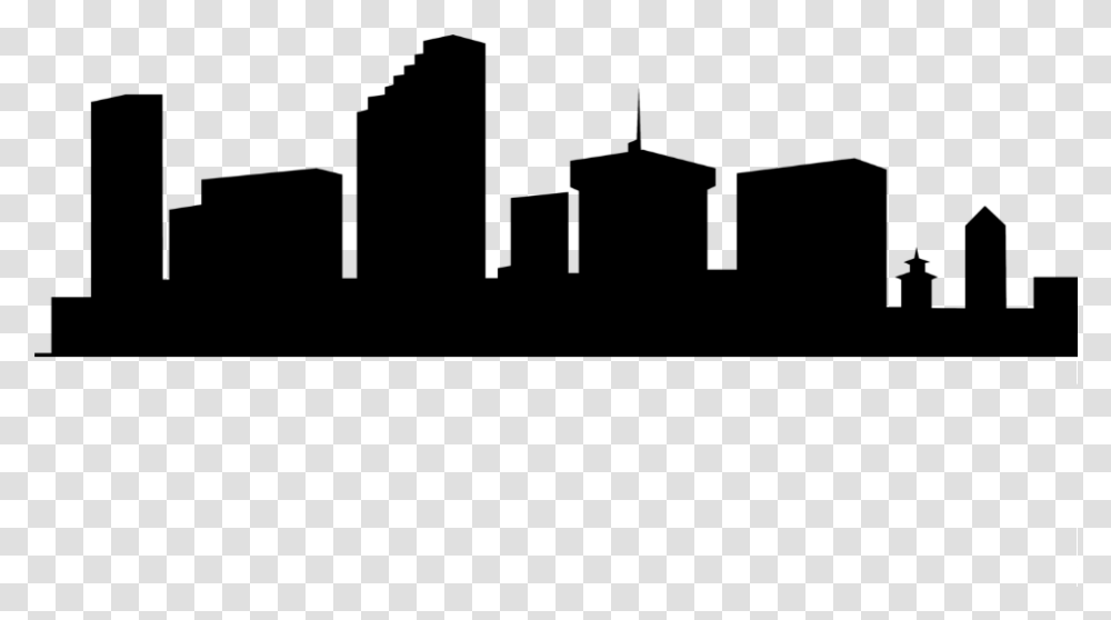 City Clipart Silhouette Building Silhouette Vector, Gray, World Of Warcraft Transparent Png