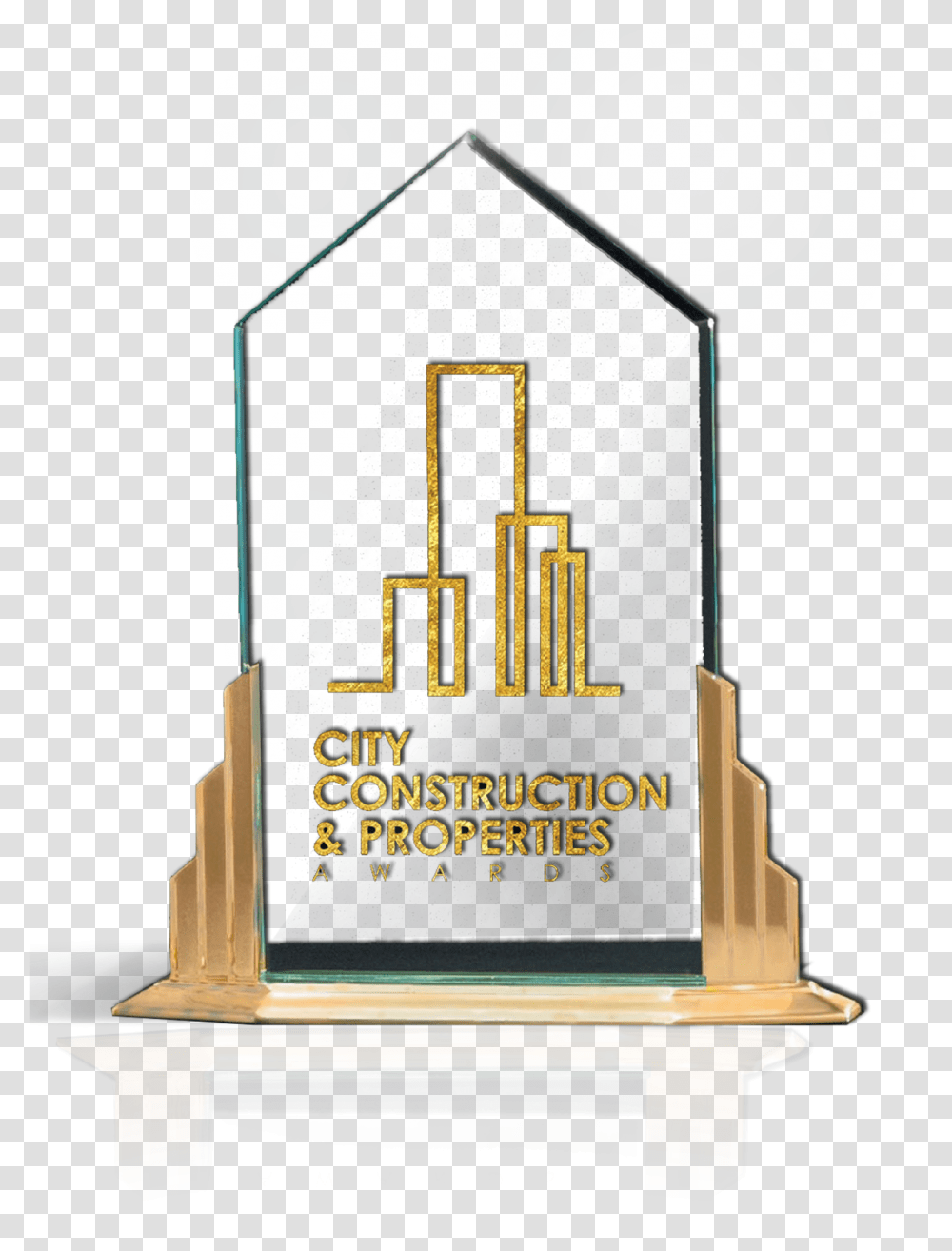 City Construction And Property Award, Trophy, Weapon, Billboard Transparent Png