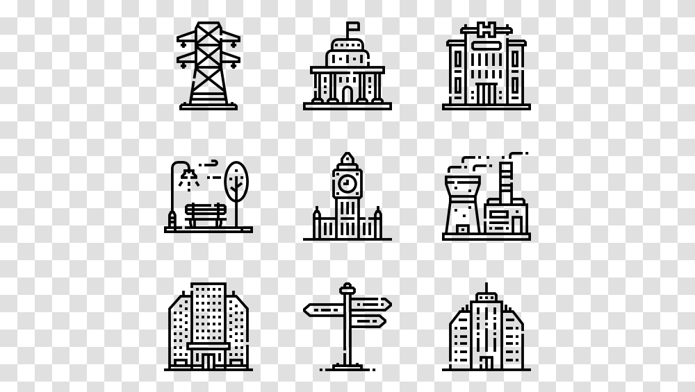 City Elements Architecture Tools Vector, Gray, World Of Warcraft Transparent Png