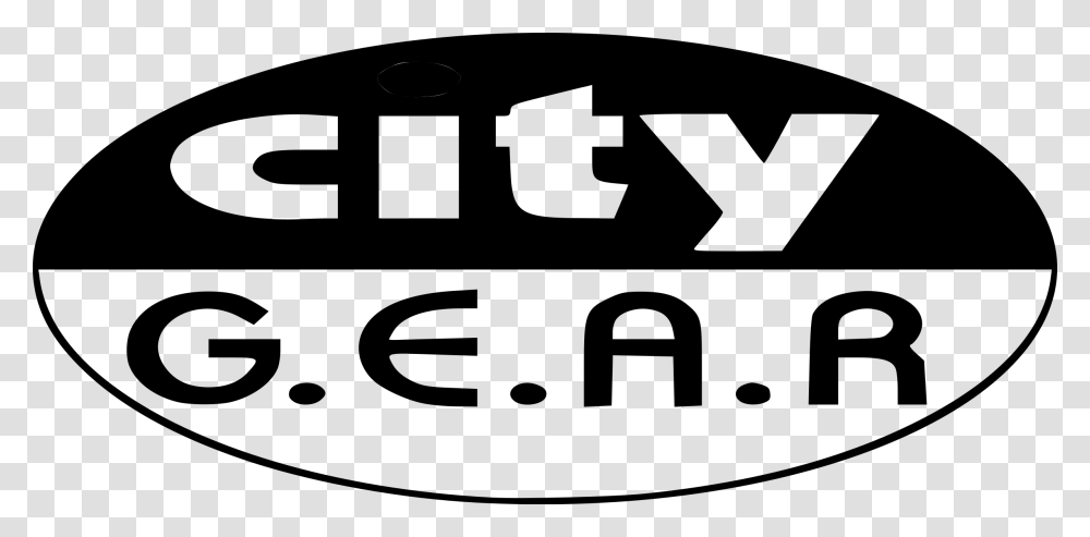 City Gear Logo Black And White, Gray, World Of Warcraft Transparent Png
