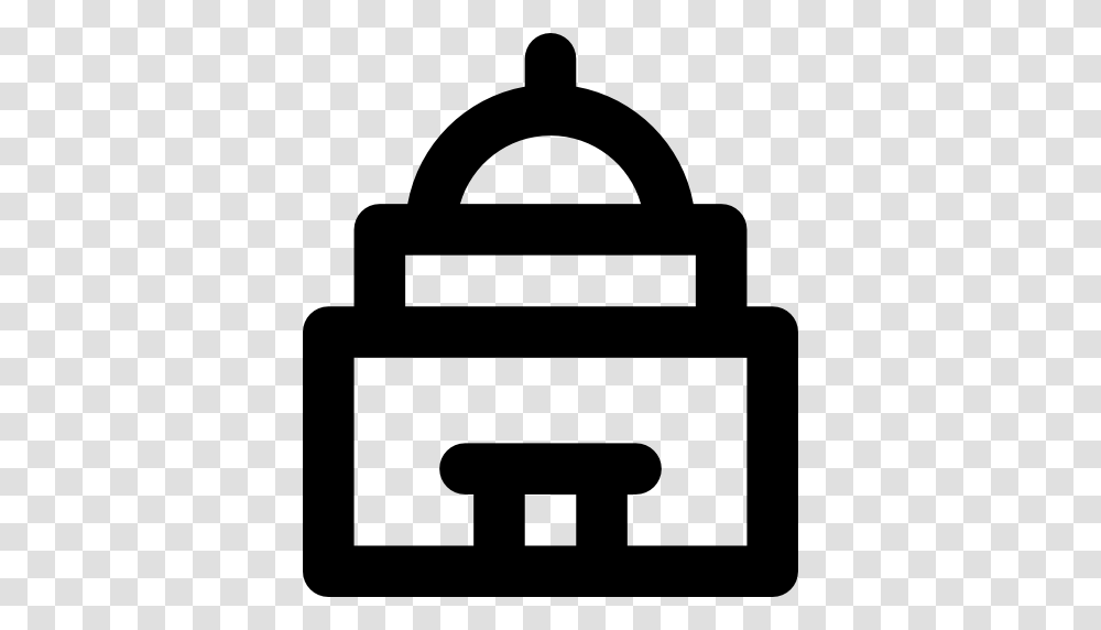 City Hall Monument Museum Bank Buildings Icon, Gray, World Of Warcraft Transparent Png