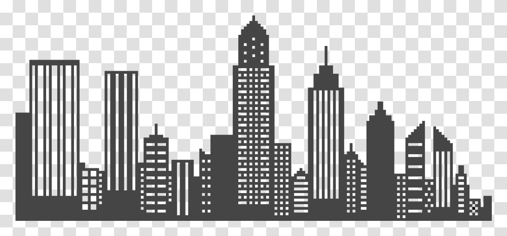 City, High Rise, Urban, Building, Metropolis Transparent Png