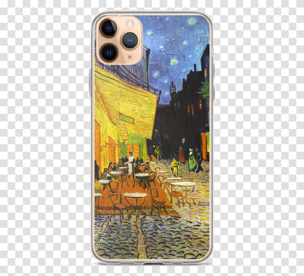City Lights Case Van Gogh Phone Wallpaper Hd, Person, Restaurant, Cafe Transparent Png