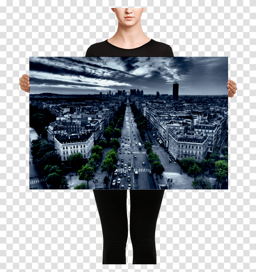 City Lights Paris, Person, Metropolis, Urban, Building Transparent Png