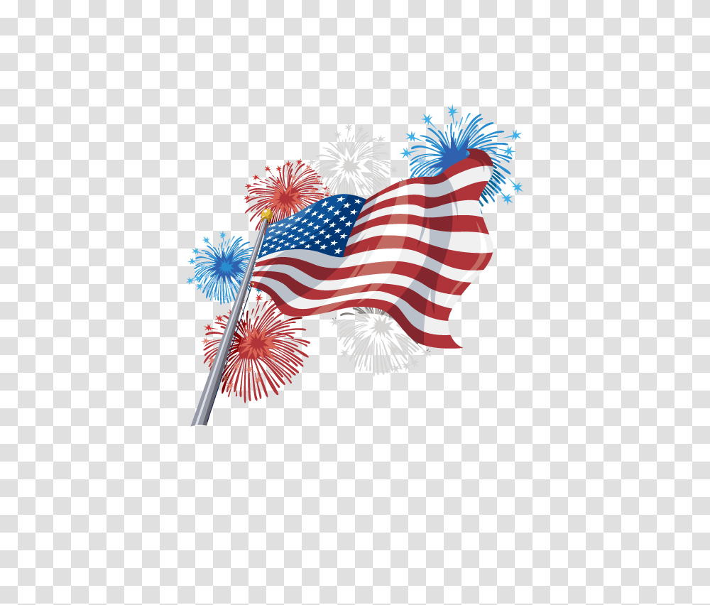 City Of Beaumont Fireworks Show Calendar, Flag, American Flag Transparent Png