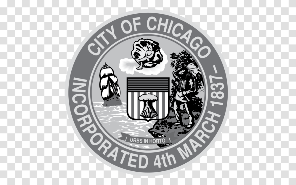 City Of Chicago Color Seal City Of Chicago Seal, Logo, Trademark, Emblem Transparent Png