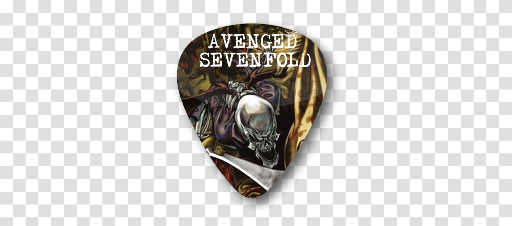 City Of Evil Standard Guitar Pick Avenged Sevenfold City Of Evil, Plectrum, Book Transparent Png