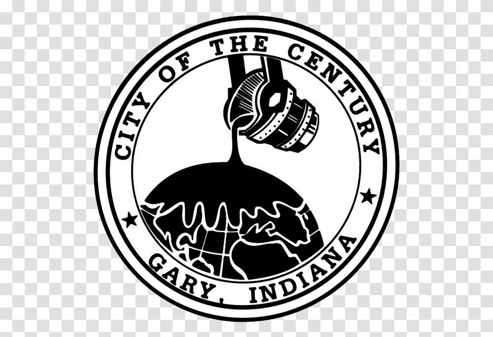 City Of Gary Indiana Seal Download City Of Gary, Label, Logo Transparent Png