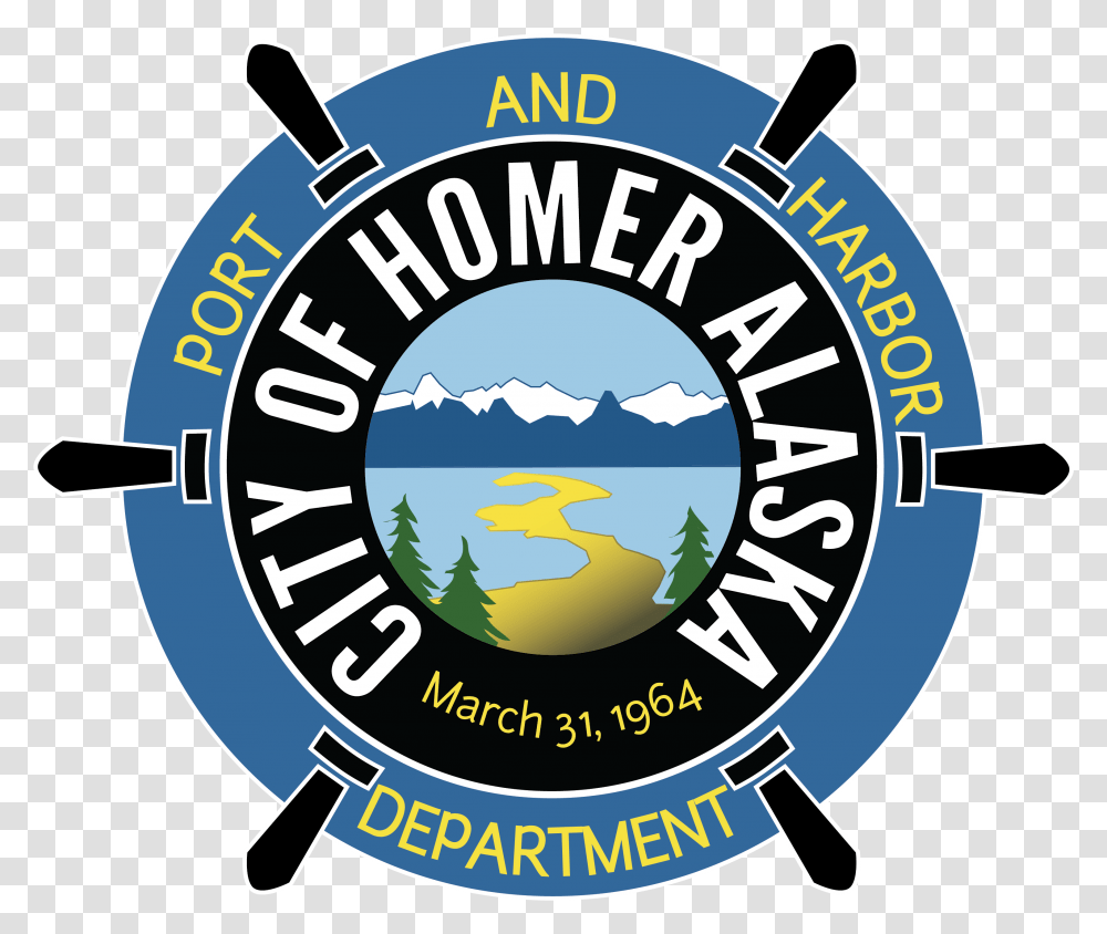 City Of Homer Alaska Homer, Logo, Badge Transparent Png