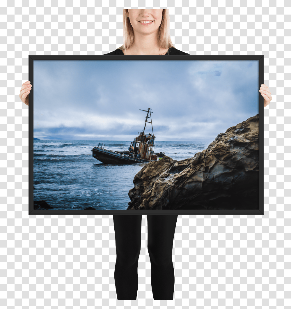 City Of Liberty Lake Flag, Boat, Vehicle, Transportation, Person Transparent Png