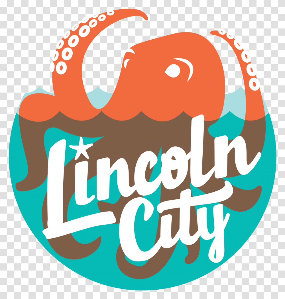 City Of Lincoln City Of Lincoln City Logo, Text, Alphabet, Sea Life, Animal Transparent Png