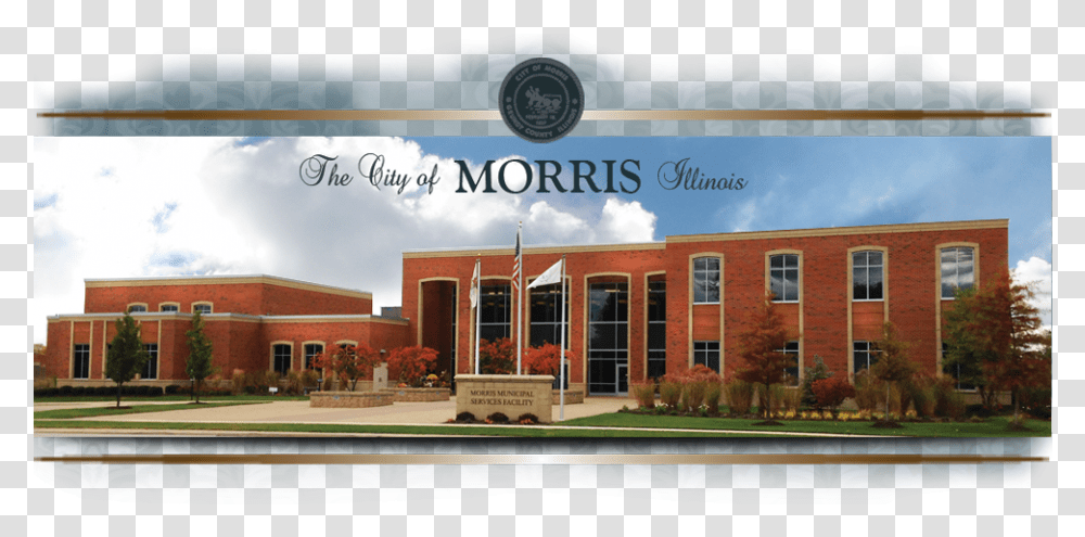 City Of Morris Morris City Hall, Building, College, Hotel Transparent Png