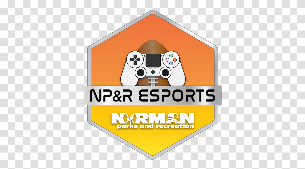 City Of Norman Parks & Recreation Game Controller, Symbol, Sign, Text, Road Sign Transparent Png