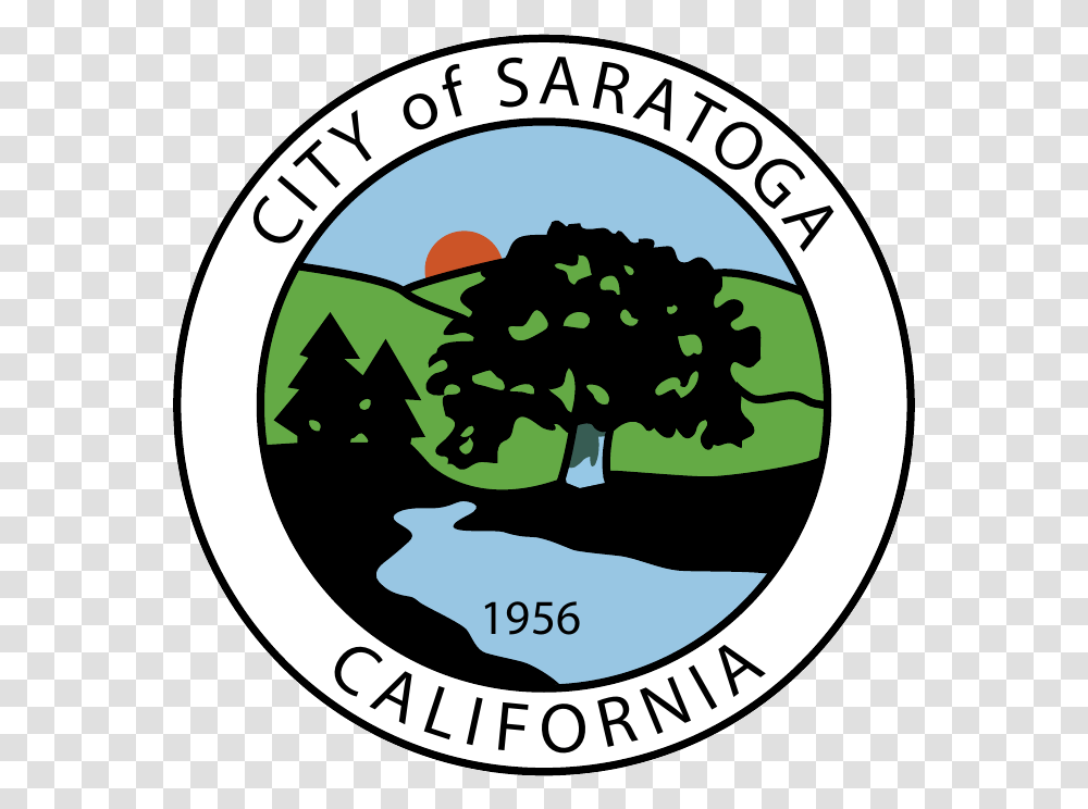 City Of Saratoga, Label, Logo Transparent Png