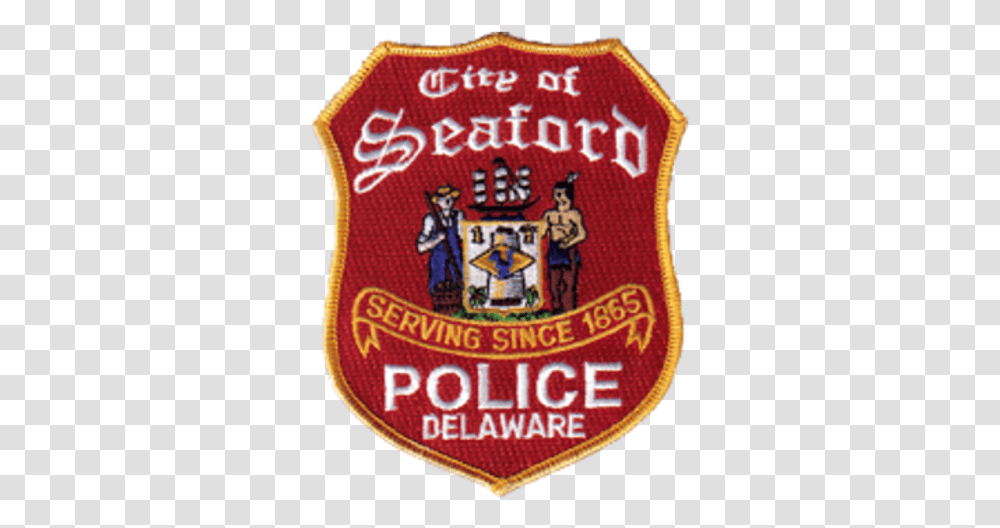 City Of Seaford Seaford Police Department Logo, Symbol, Trademark, Badge, Passport Transparent Png