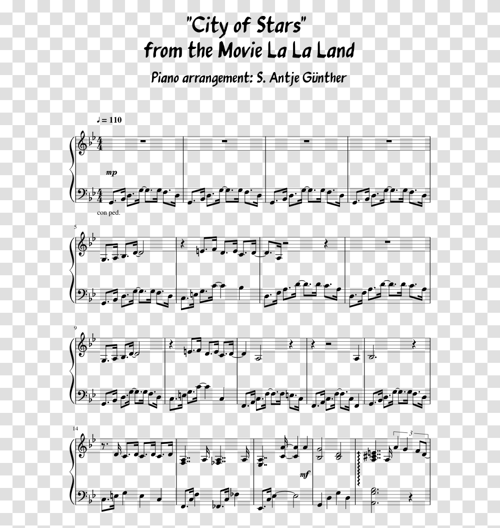 City Of Stars Let It Snow Notes, Gray, World Of Warcraft Transparent Png