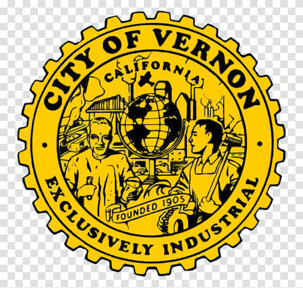 City Of Vernon, Logo, Trademark, Label Transparent Png