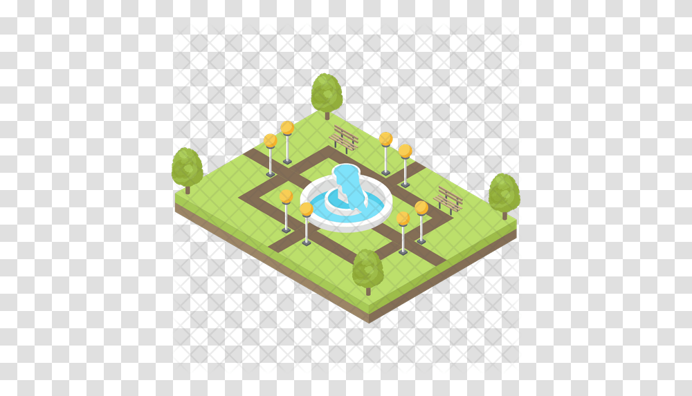 City Park Icon Illustration, Toy, Game Transparent Png