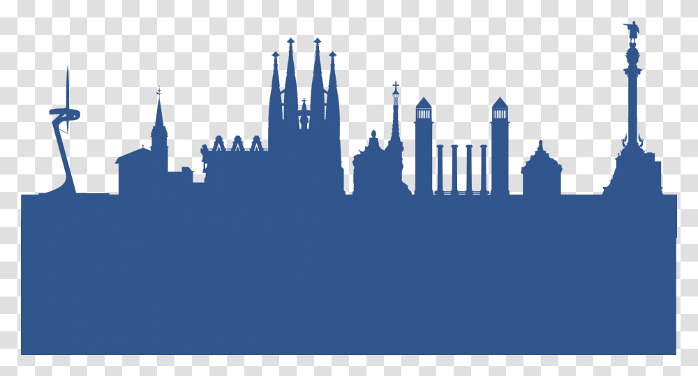 City Silhouette, Cross, Outdoors Transparent Png