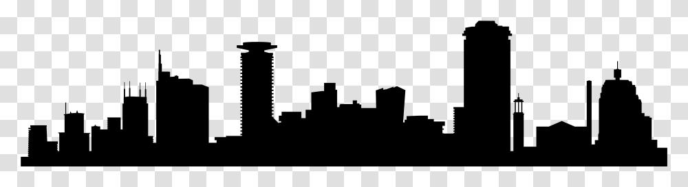 City Skyline Clip Art Background City Silhouette, Gray, World Of Warcraft Transparent Png