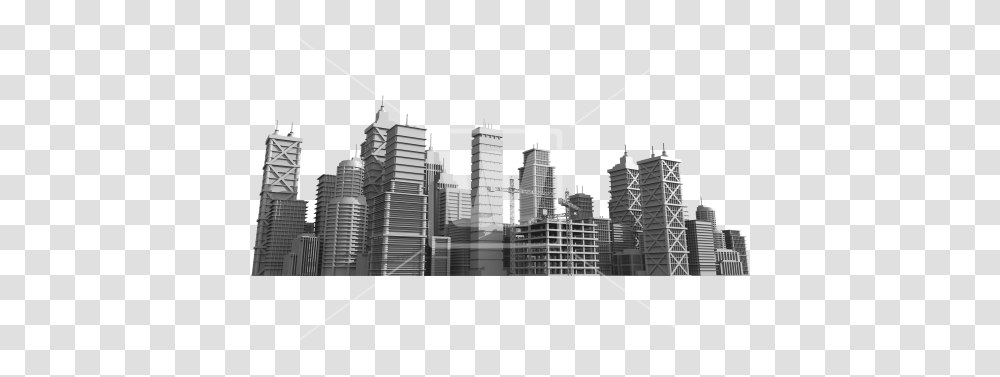City Skyline Developing Skyline, High Rise, Urban, Building, Metropolis Transparent Png
