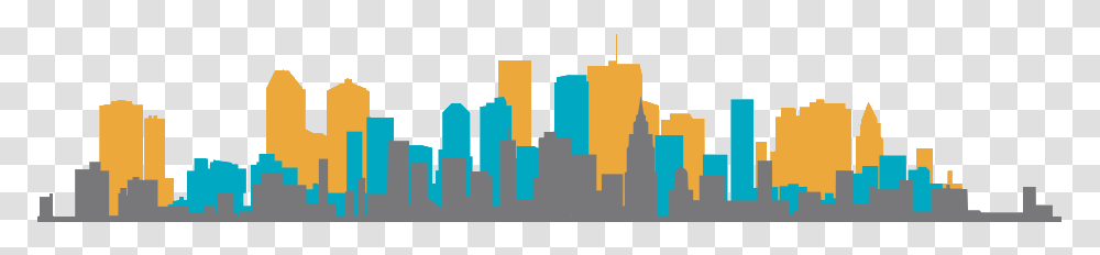 City Skyline Min, Urban, Building Transparent Png