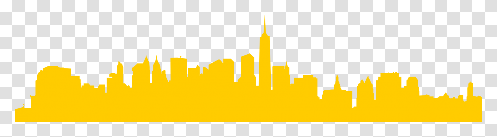 City Skyline Silhouette, Pac Man Transparent Png