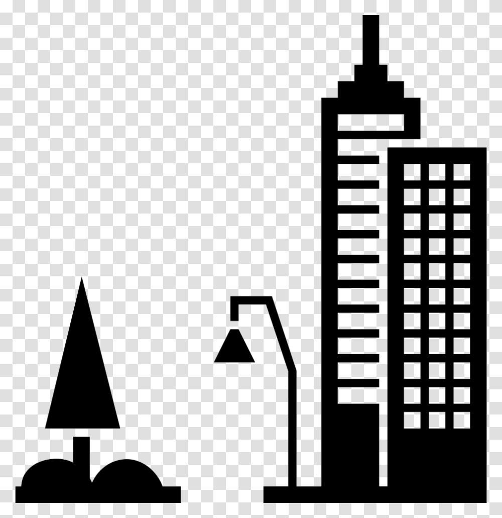 City Street City Icon Free, Stencil, Word Transparent Png