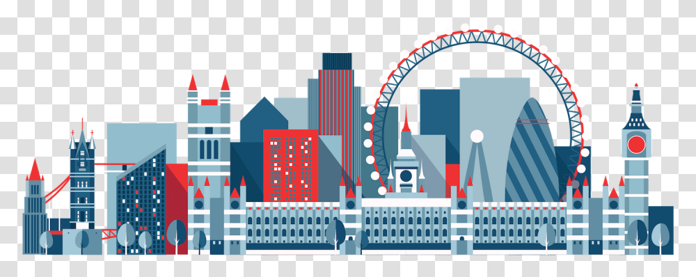 City Vector England Vector, Building, Urban, Architecture, Office Building Transparent Png