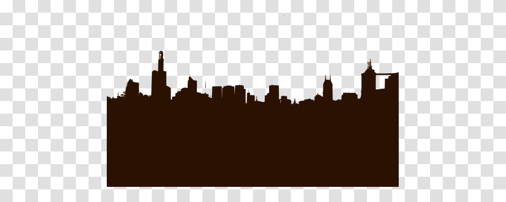 Cityscape Architecture, Silhouette, Outdoors, Crowd Transparent Png