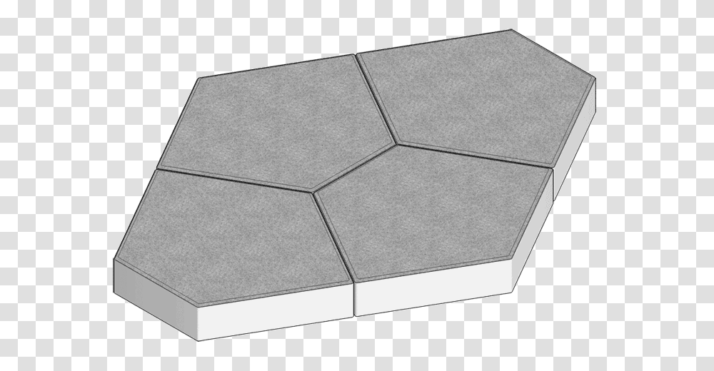 Cityscape Pentagon, Floor, Box, Tile, Concrete Transparent Png