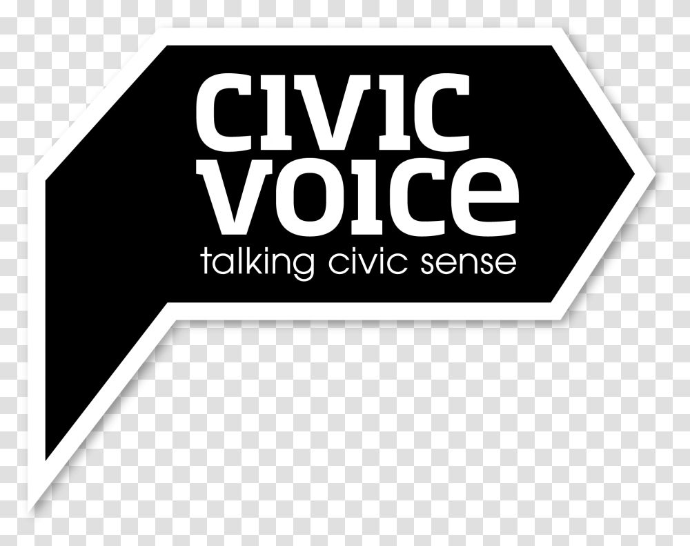 Civic Civic Voice Logo, Label, Text, Symbol, Word Transparent Png