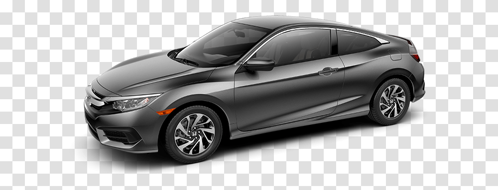 Civic Coupe Front Dark Grey Honda Civic 2018, Sedan, Car, Vehicle, Transportation Transparent Png