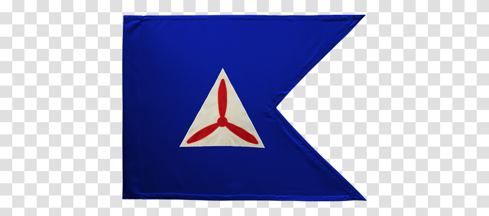 Civil Air Patrol Guidon Framed, Flag, Triangle, Star Symbol Transparent Png