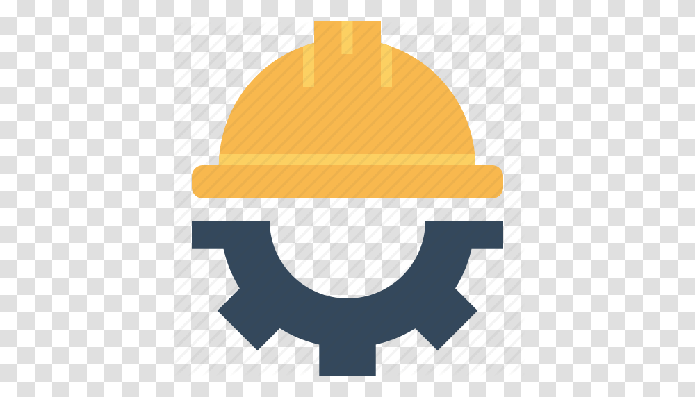 Civil Engineer Helmet Protection Safety Setting Icon, Lamp, Hardhat, Apparel Transparent Png