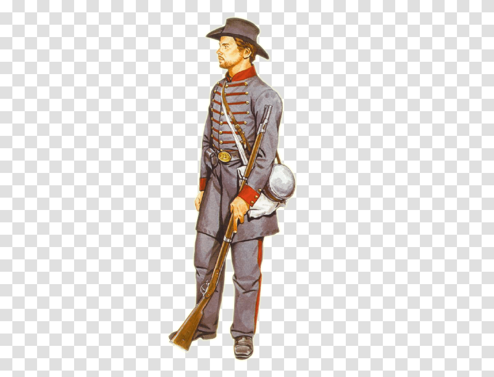 Civil War Soldier, Costume, Hat, Person Transparent Png