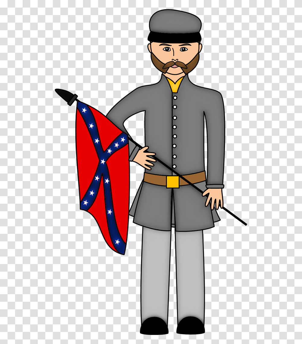 Civil War Soldier, Scissors, Military Uniform, Person Transparent Png