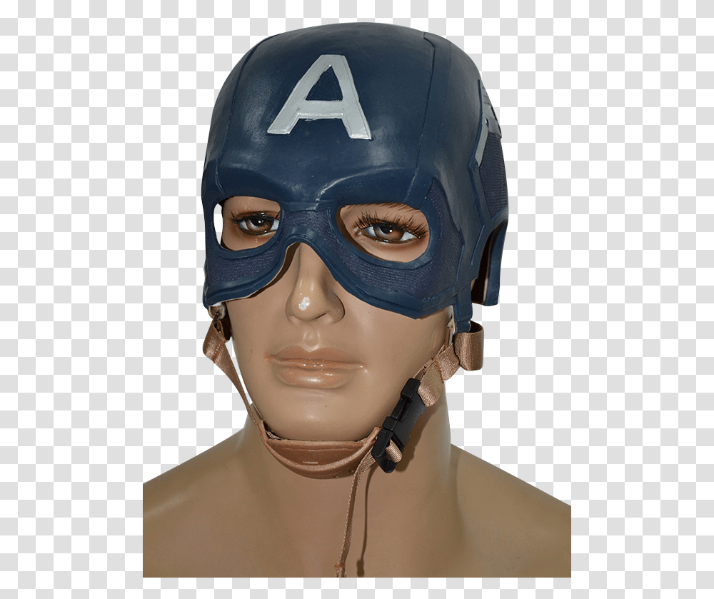 Civil War Steve Rogers Cosplay Captain America, Helmet, Head, Glasses Transparent Png