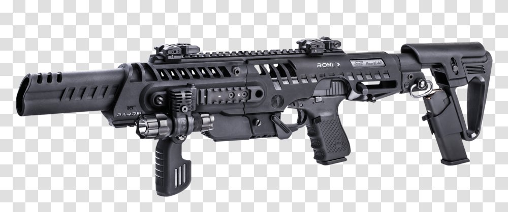 Civilian Vector Gun Price For Free Download On Mbtskoudsalg Glock 17 Roni Carbine, Weapon, Weaponry, Rifle, Machine Gun Transparent Png