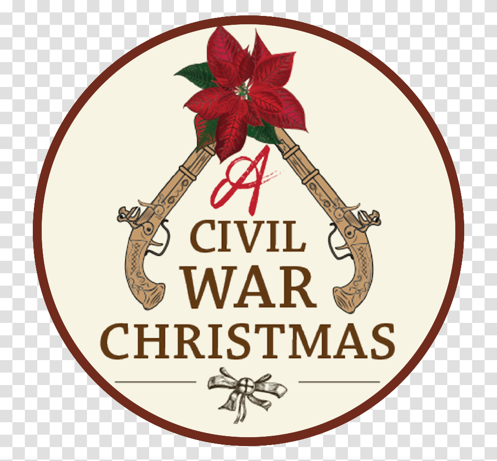 Civilwar Christmas And New Year Tag, Label, Plant Transparent Png