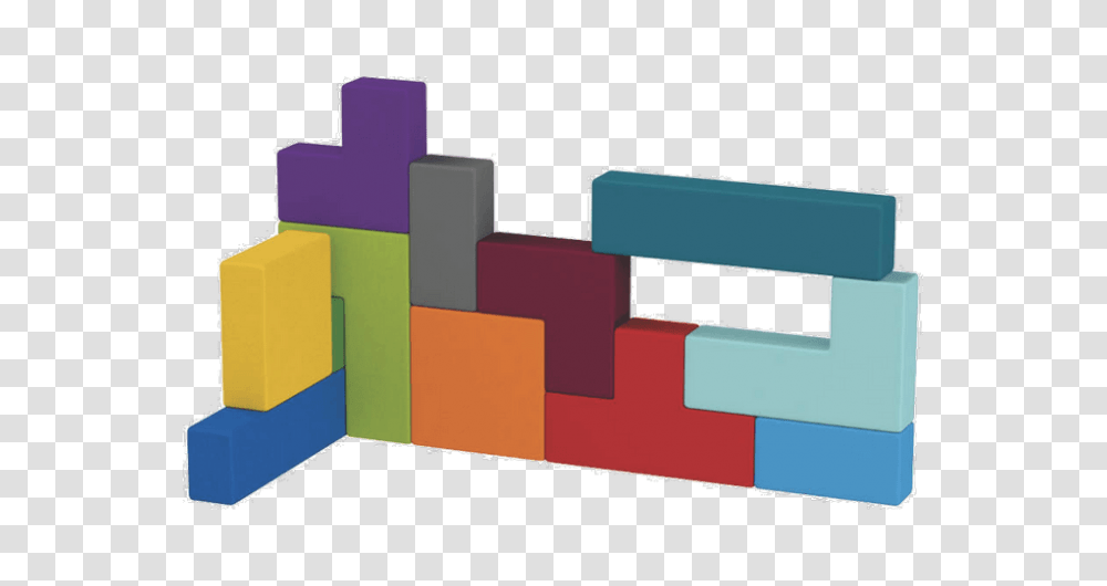 Civom Tetris Building Blocks, Furniture, File Binder, File Folder, Plastic Transparent Png