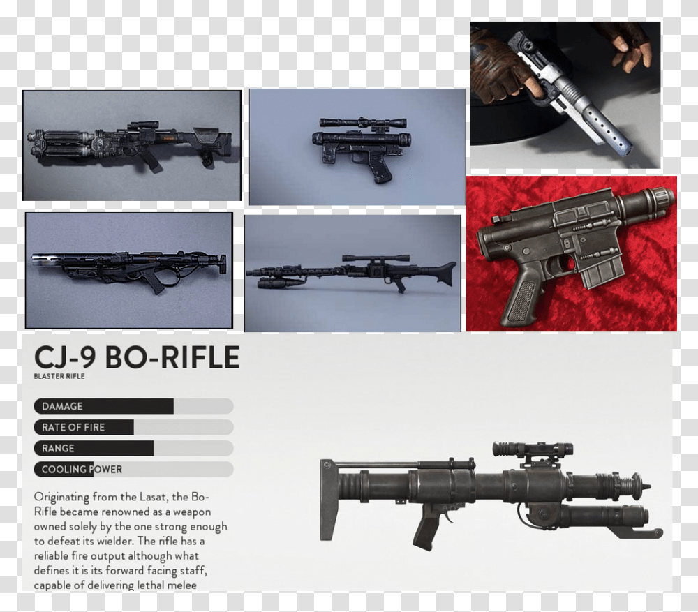 Cj 9 Bo Rifle, Gun, Weapon, Weaponry, Machine Gun Transparent Png