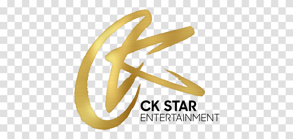 Ck Star Entertainment Calligraphy, Logo, Symbol, Trademark, Bird Transparent Png