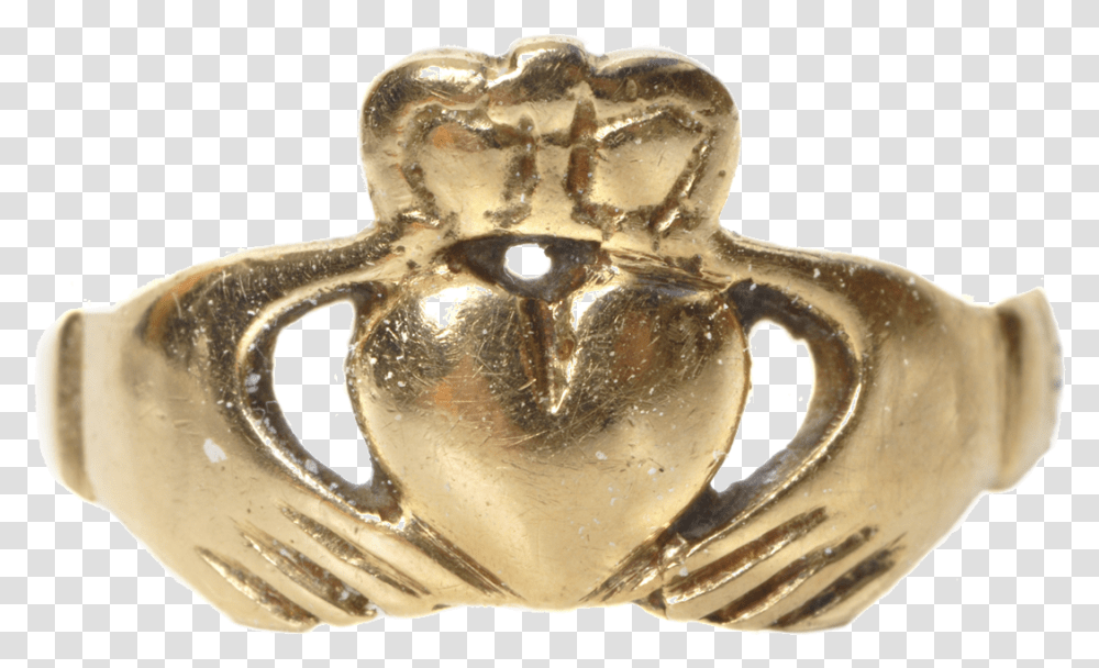 Claddagh Ring, Fungus, Buckle, Jaw, Bronze Transparent Png