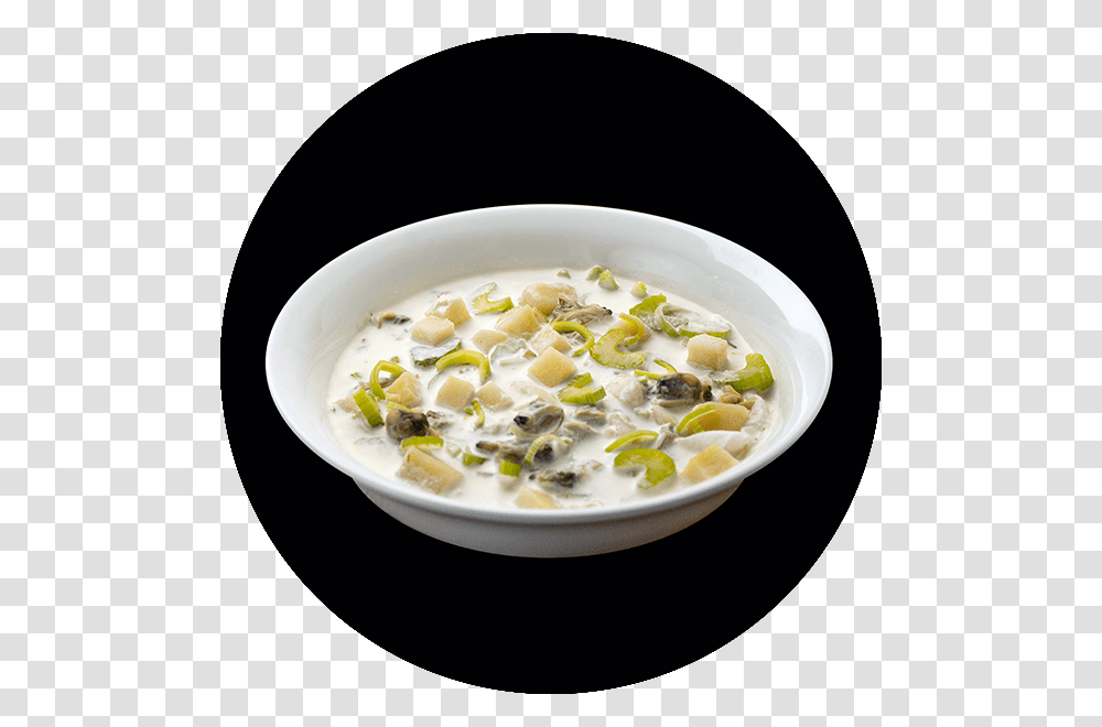 Clam Chowder, Bowl, Dish, Meal, Food Transparent Png