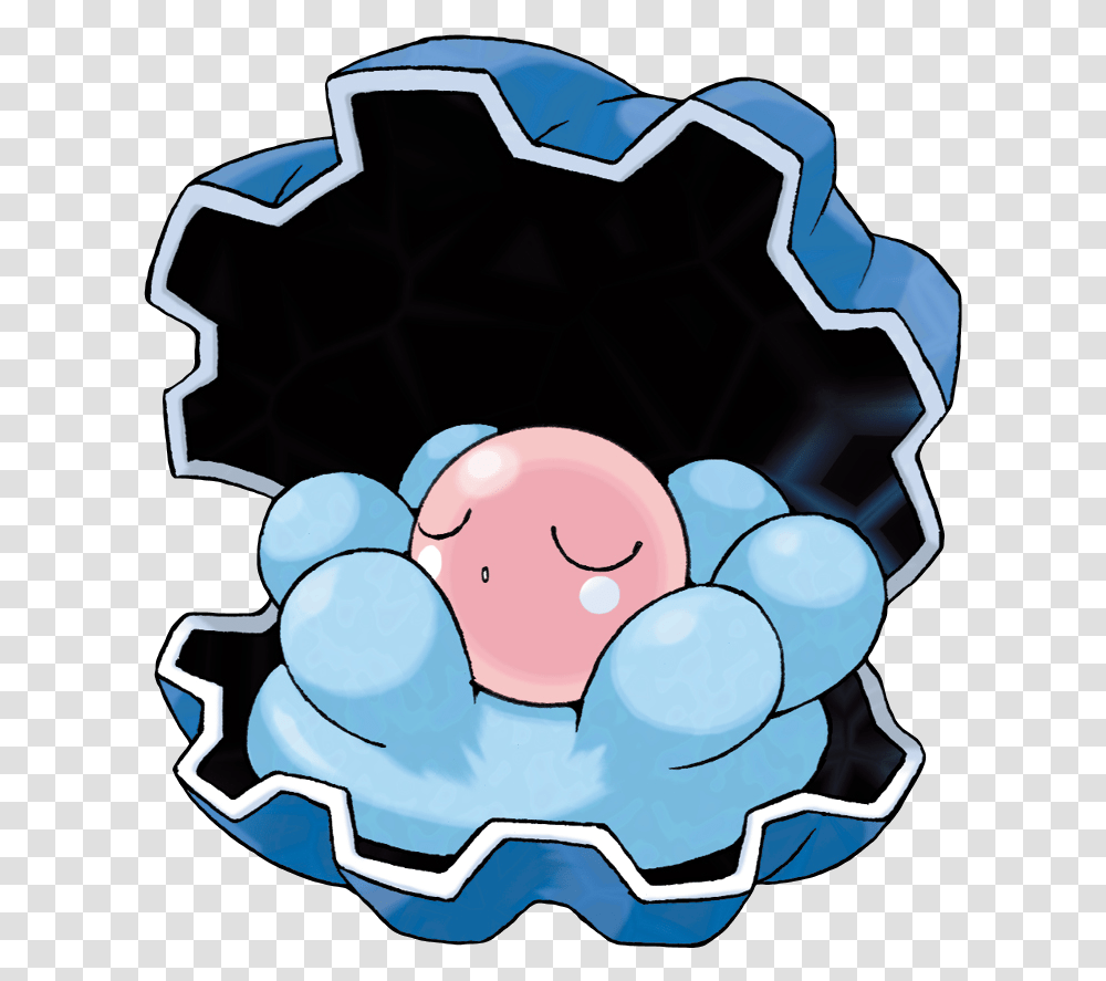 Clam With Pearl Clipart Pokemon Clamperl, Ball, Grenade, Weapon, Sphere Transparent Png