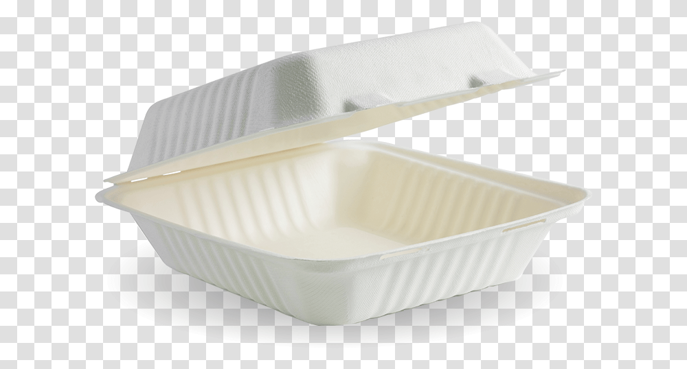 Clamshell Box For Burger Tempat Makan Styrofoam, Bowl, Bathtub, Plant, Furniture Transparent Png