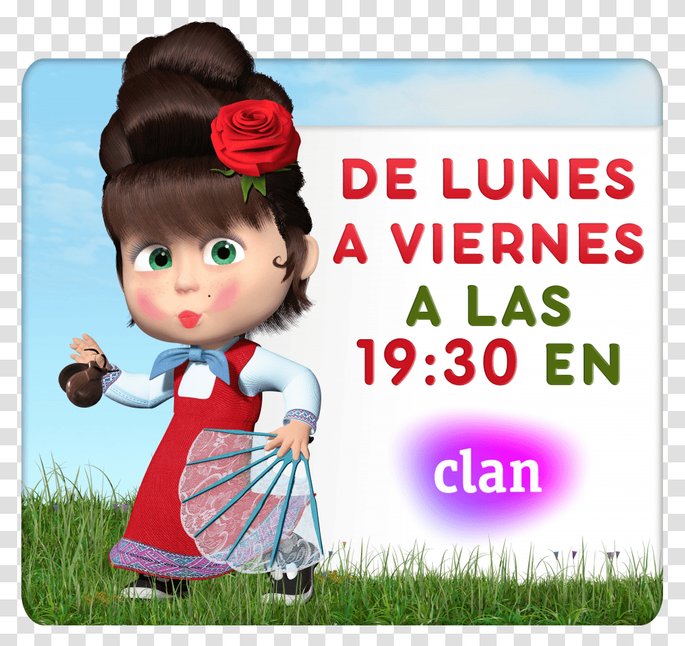 Clan 2 Girl, Grass, Plant, Doll, Toy Transparent Png