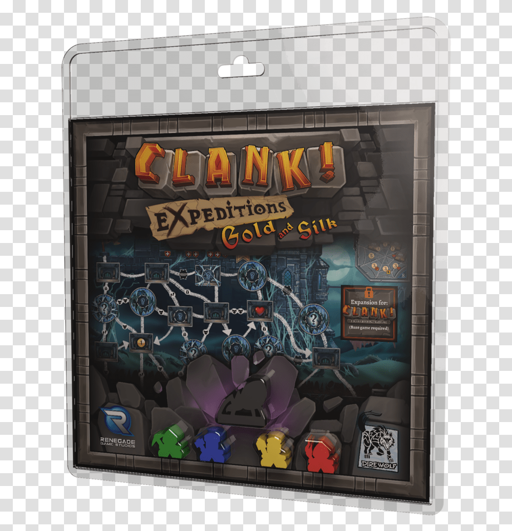 Clank Expeditions Gold And Silk - Renegade Game Studios, Video Gaming Transparent Png