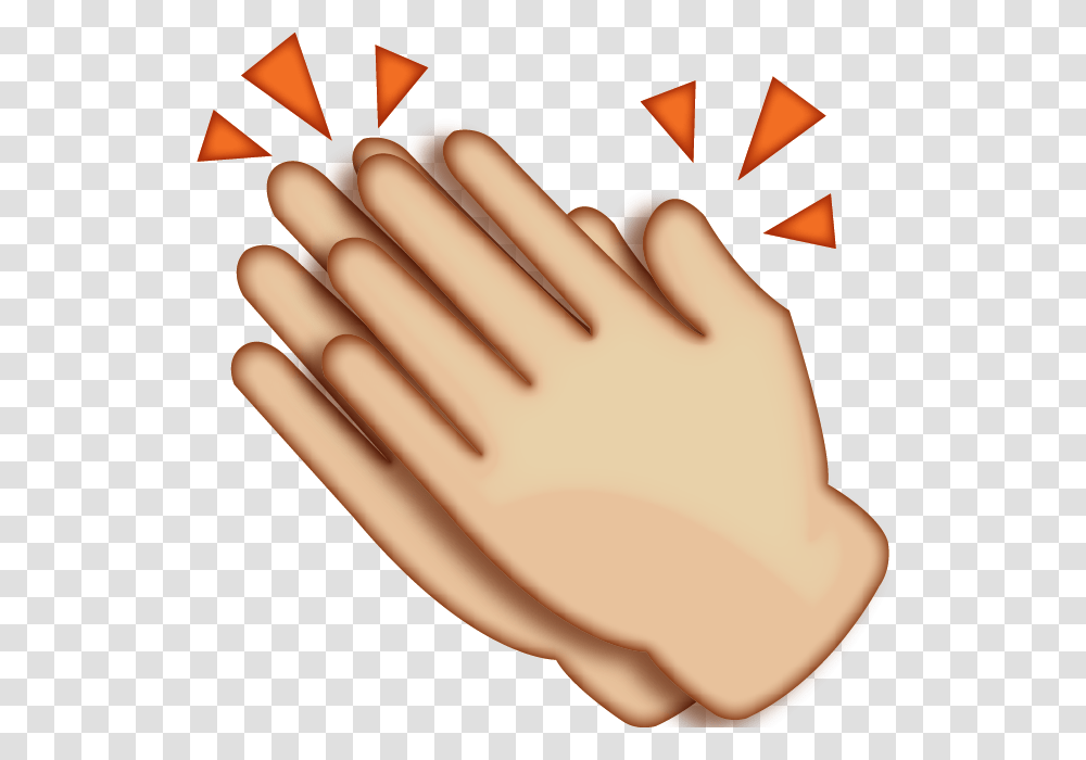 Clap Hands Emoji, Nail, Toe, Person, Human Transparent Png